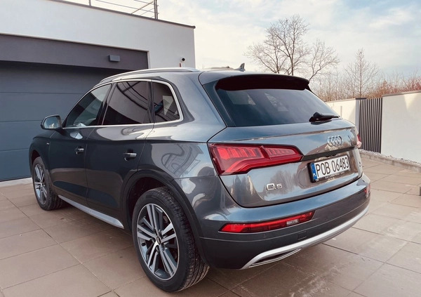 Audi Q5 cena 131000 przebieg: 86000, rok produkcji 2017 z Oborniki małe 37